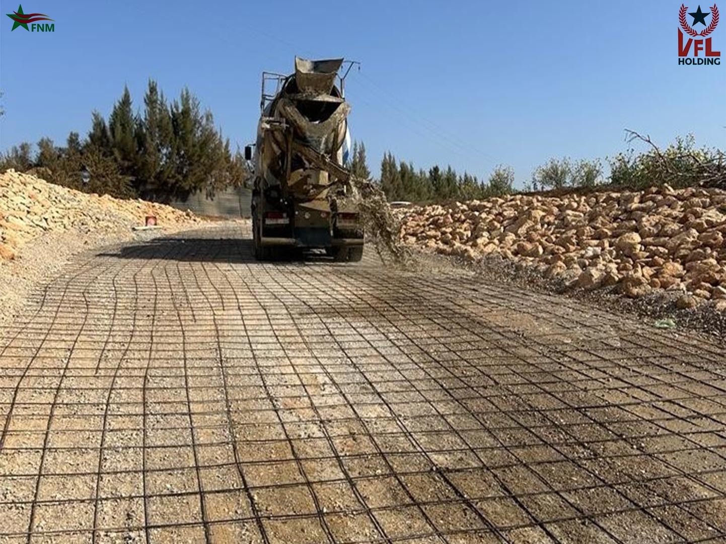 08 ferraillage apres tout venant piste larache lgv oncf